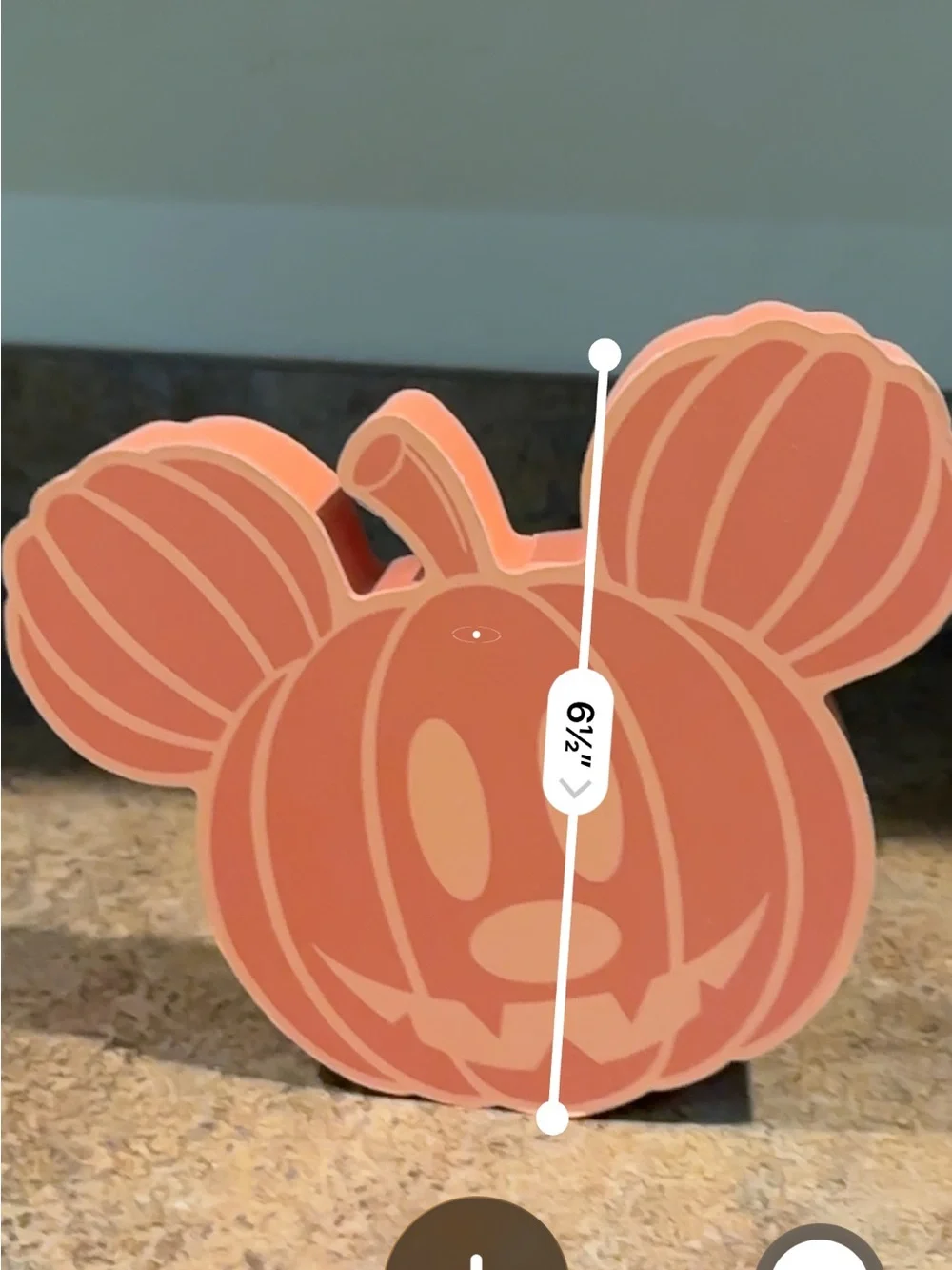 Mickey Pumpkin Halloween home decor